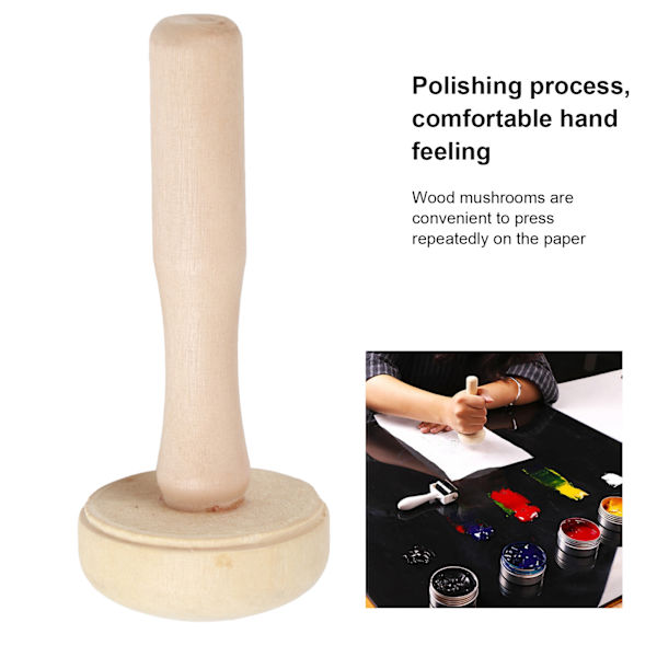 5 st tryckverktyg för svamptryck, DIY-tryckpapper, rullverktyg, konstmaterial