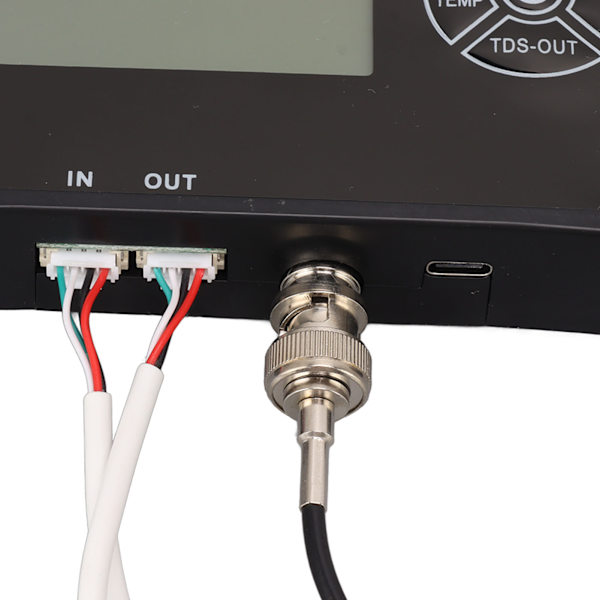 5 i 1 Vattenkvalitetstestare PH TDS EC RH TEMP Hög Noggrannhet Digital Vattenmätare EU-kontakt 100‑240V Laddningsbar