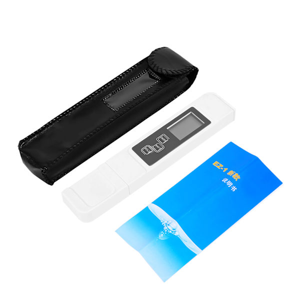 3 i 1 Bärbar LCD Digital TDS Konduktivitetstemperaturmätare Vattenkvalitetsmonitor Testare Ny