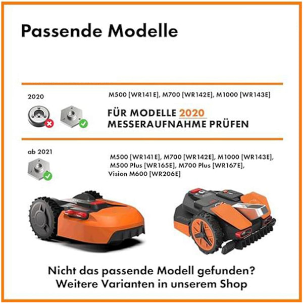Robotplæneklipperdisk til Worx til Kress til Ferrex og Scheppch til Yardforce og Powerworks Plænemaskine Drejeskive