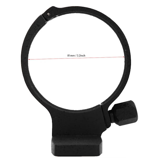 Aluminiumlegering Kameraobjektiv Stativmontering Krave Ring til Nikon 80‑200mm F2.8 AFS Objektiv