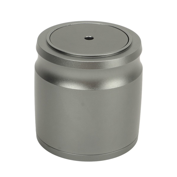Doseringsringer Presse Aluminiumslegering Anti-flyvende kaffepulverplukker Kaffeutstyr 58 mm grå