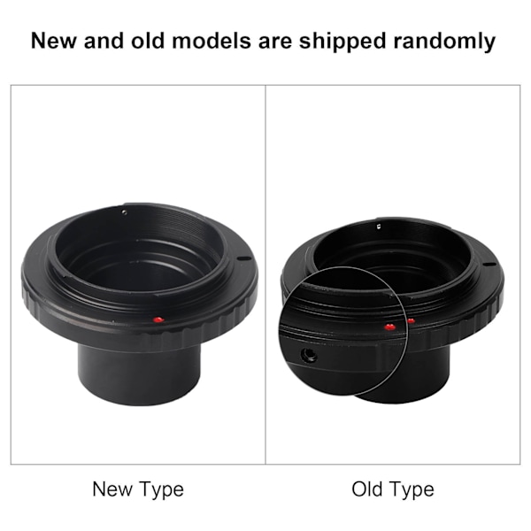 1,25 tommers astronomisk teleskopmonteringadapter T SLR-ring for Nikon-kamerobjektiv
