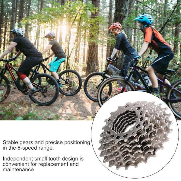 VG Sports Mountain/Road Bike 8 Speed Freewheel Bicycle 11‑25T Steel Cassette Flywheel