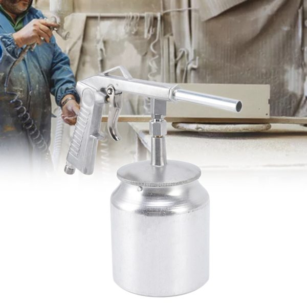 Spraypistolsett Siphon Feed Pneumatisk Malingsprøyte Høy Atomisering 750ml G1/4