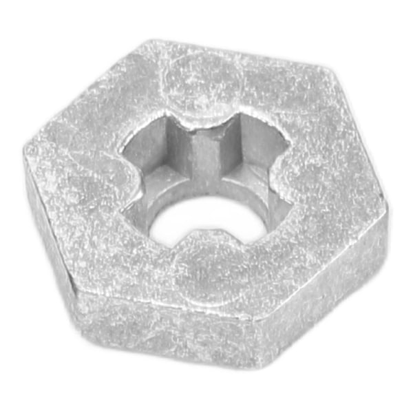 4PCS 1/16 RC Hex Koppling Zinklegering Silver RC Hjul Hex Nav Adapter för SCY 16101 16102 16103 16201 1/16 RC Bilar