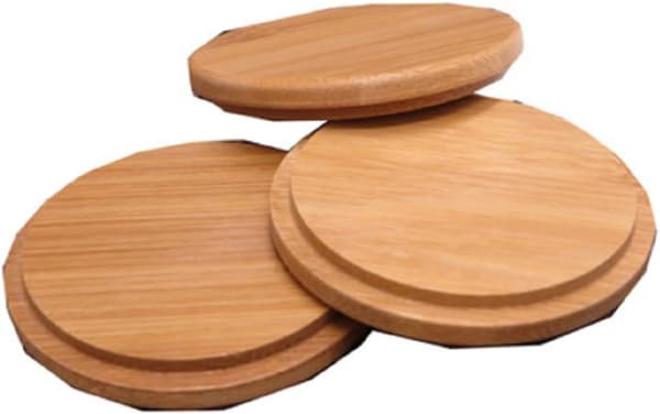 4-pack Bambu Kopplock Trä Kopplock Kaffemugg Kopplock Trä Te Glas Kopplock Dryck Kopplock Set
