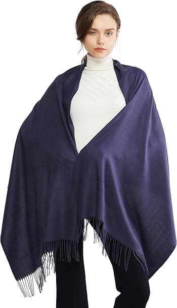 Dame Tørklæder Pashmina Sjaler og Slå-om til Bryllup Tørklæder til Kvinder Vinter