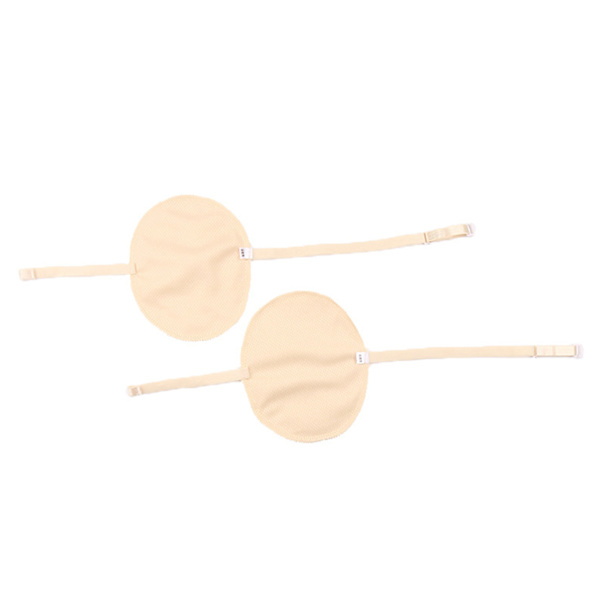 1 par underarm svetteputer absorberende pustende lim gjenbrukbare armhule underarm skjold for utendørs reise lys hudfarge mesh
