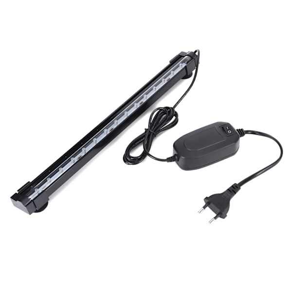 Multifunktionel LED farverig lysstrimmel boblelys bar til akvarium fisketank 100-240v EU(DB-30 )