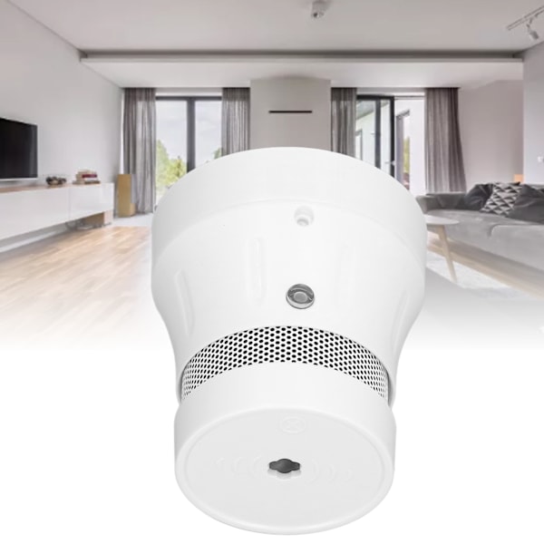 Savun ja palonilmaisin WIFI-tuella Tuya-sovellukselle, jossa äänimerkki ja LED-valo, älykäs palovaroitin kotiin