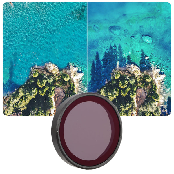 Actionkamera Linsefilter Magnetisk Optisk Glas CPL ND8 ND16 ND32 Filter Sæt til DJI Osmo Action3