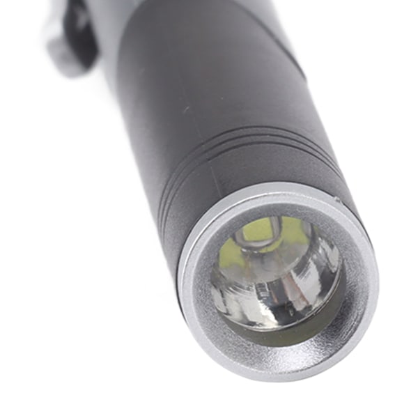 USB-ladattava LED-kynävalo USB Micro 5V 3.7V 300mAh Harmaa IPX6 Mini uudelleenkäytettävä kynävalo tarkastustöihin korjaukseen