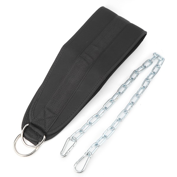 Pull Up Halv Längd Power Viktad Dip Bälte Gym Sport Skivstång Slice Fitness Utrustning Dubbel Ring