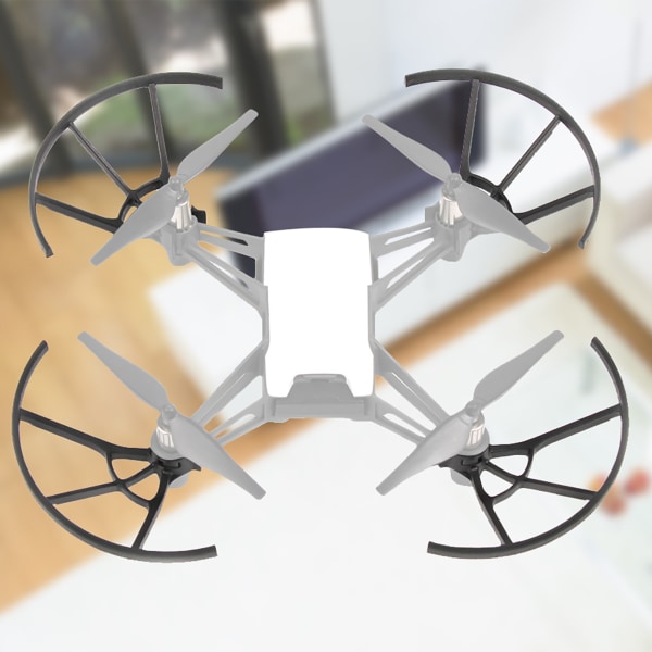 4 stk/sett Drone Propellbeskyttere Beskyttelsesdeksel Tilbehør for DJI Tello