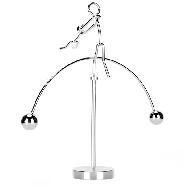 Balanse Ball Toy - Morsom Fysikk Vitenskap Utvikling Pedagogisk Skrivebord Dekompresjonsleke for Barn Gave011 Dobbel Mann Modell