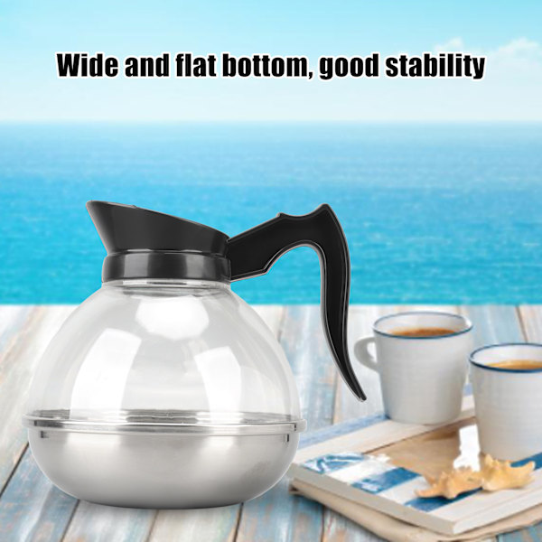 Kaffekedel i rustfrit stål 1700 ml Varmebestandig husholdningstekande til induktionskomfur
