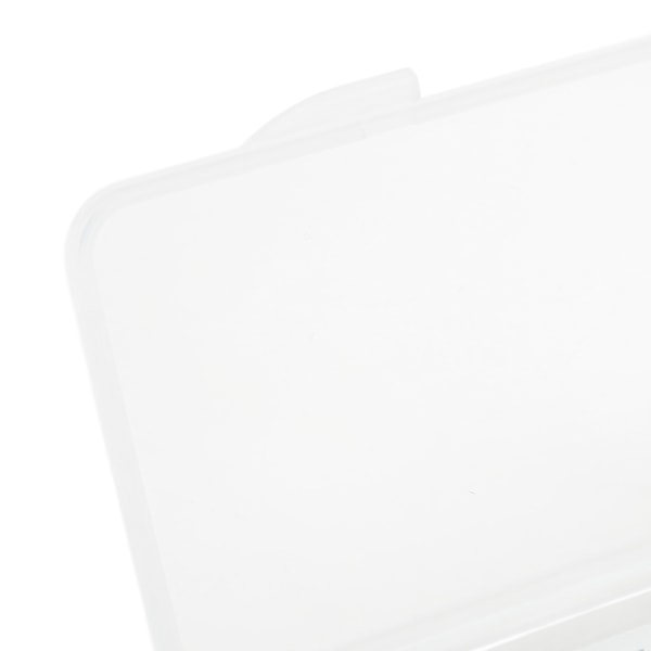 Fluefiskeboks Svamp Vanntett Fluefiskeboks Transparent Lokk Fluefiske Agn Boks For Fiskeutstyr M