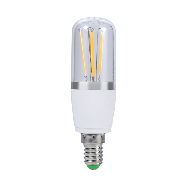 E14 LED-kattokruunulamppu, hehkulankamallinen, retrotyyli, kotitalous, kestävä, 12 V, lämmin valkoinen, 3 W