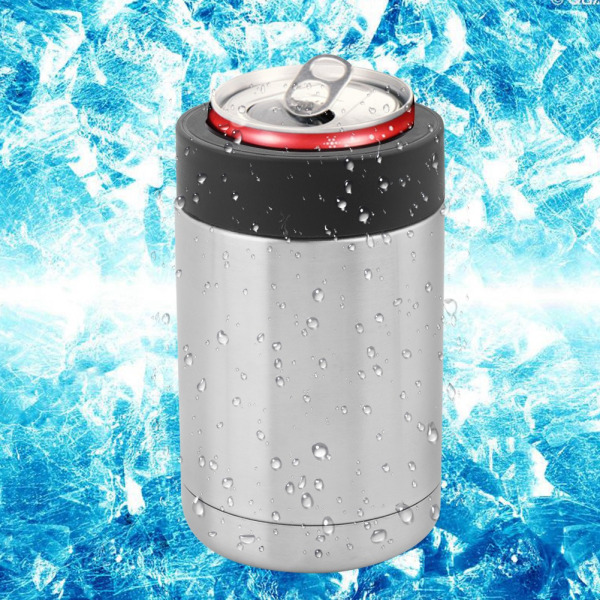 12 OZ rustfritt stål ølflaskeholder/flaskeholder vakuum