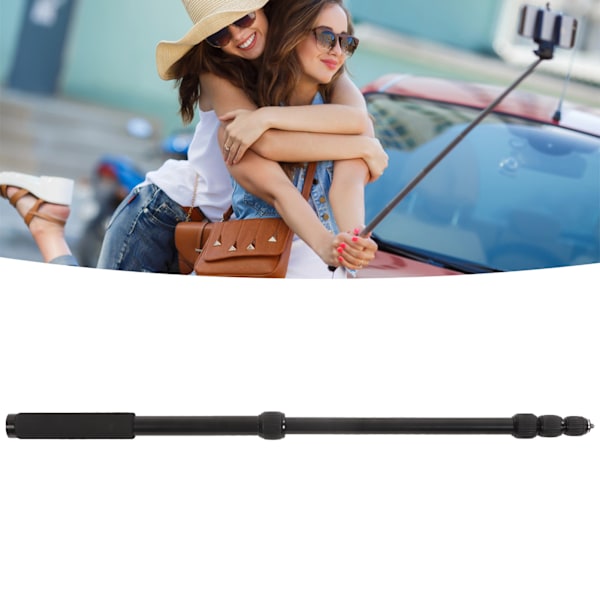 1,5 m Selfie Stick i aluminiumlegering med 1/4 tommers skrueinterface Selfie forlængelig stang til DJI stabilisatoroptagelse