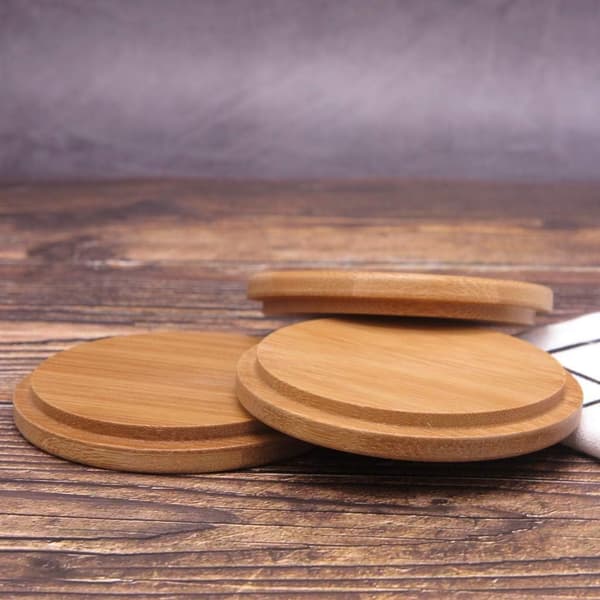4-pack Bambu Kopplock Trä Kopplock Kaffemugg Kopplock Trä Te Glas Kopplock Dryck Kopplock Set