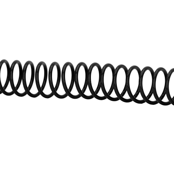 20 st plastspiralbindningsspolar 19 mm 3/4 tum ID 30 hål spiraler för A4 A5 anteckningsbok svart