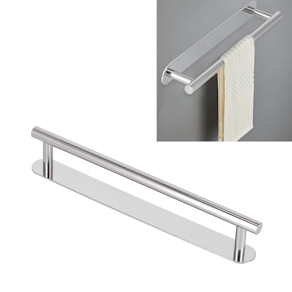 Towel Bar Stainless Steel Self Adhesive Wall Mounted Holder Bathroom Hardware Accessories50cm