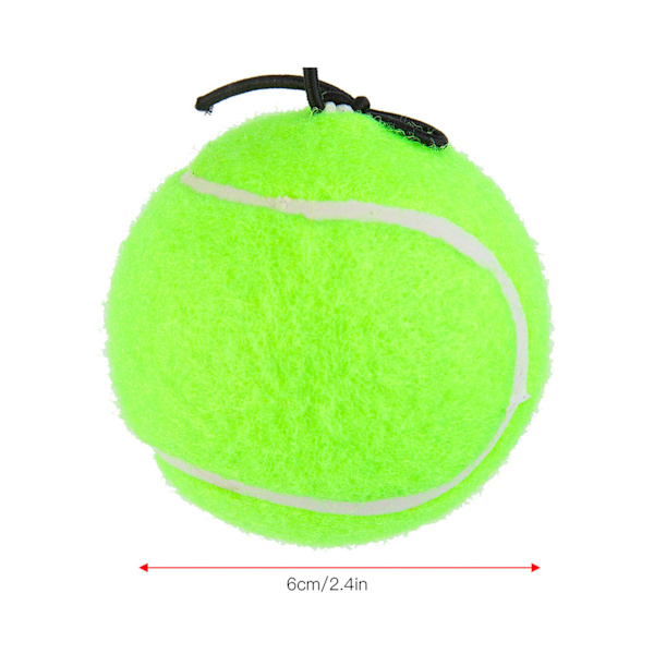 Tennisball Tennis Nybegynner Treningsball med 4M Elastisk Gummistreng for Enkeltrening