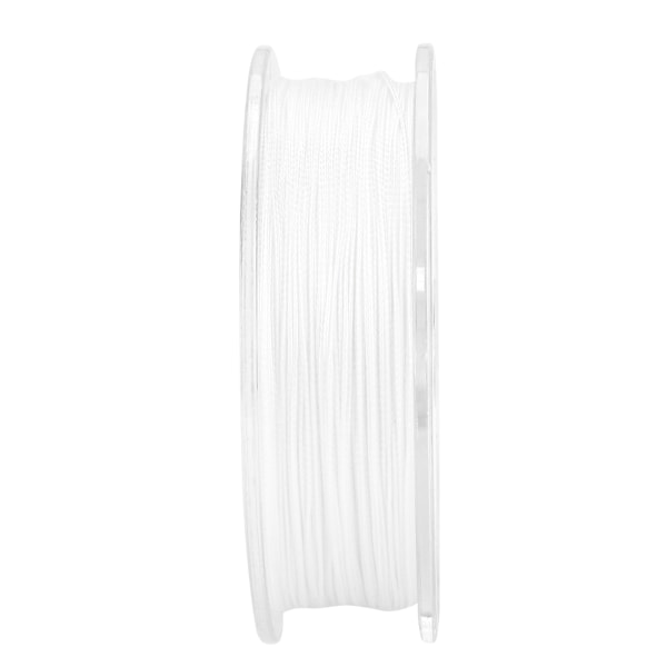 50m Nylon Stærk Ekstrem Tilspidset Forfang Fluefiskeri Flettet Line Fisker (Hvid-30lb)