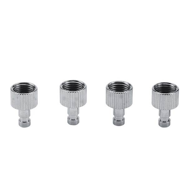 Koppla bort adapter Airbrush Air Horse Snabbkoppling Set 1/8'' Kopplingar Del med 4 Kopplingar