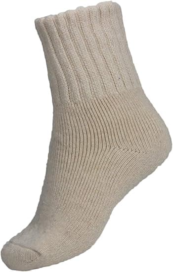 Bootsokker for kvinner Vinter Solid Tykke Varme Sokker Koselige Crew Sokker Julegave
