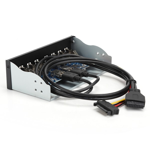 USB3.0 19PIN 8 porte hub optisk drev forlænger frontpanel adapter til pc-computer