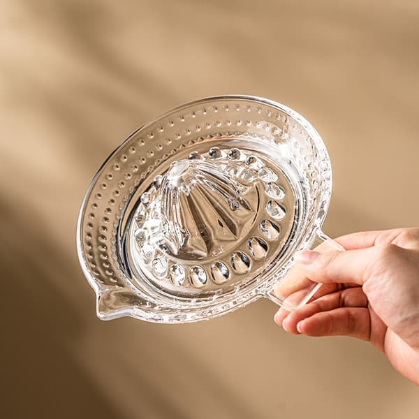 Manuel glas citruspresser citronpresser 14,5 cm