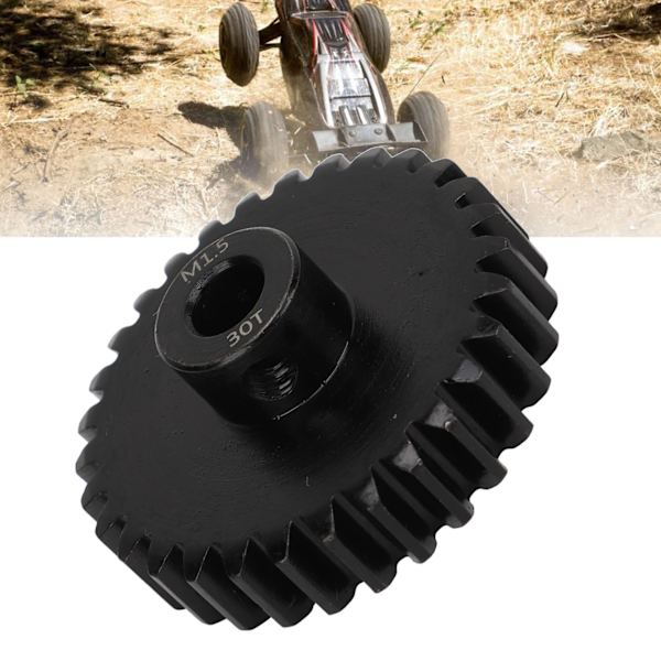 1:5 Skala RC Bilväxel med M5 Spårskruv Fjärrkontroll Bilmotor Växelutbyte M1.5 8mm Innerhål 30T