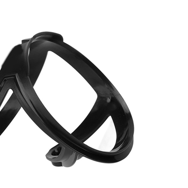 Sykkel Flaskeholder Bur Polykarbonat Setepinne Vannflaskeholder Adapter for Utendørs Langtur RidningSvart