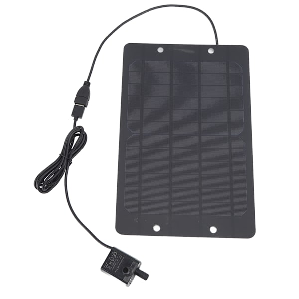 Aurinkopaneelinen suihkulähdepumppu 6V 10W USB-aurinkopaneelinen suihkulähdepumppu lintukylpyyn puutarhaan takapihan altaaseen
