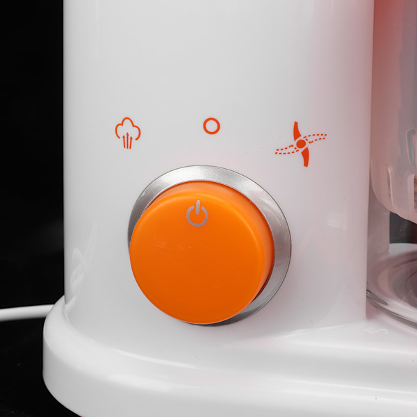 Multifunktionell Elektrisk Babymatlagare Processor Ångkokare Kvarn Mixer (US 100-120V)
