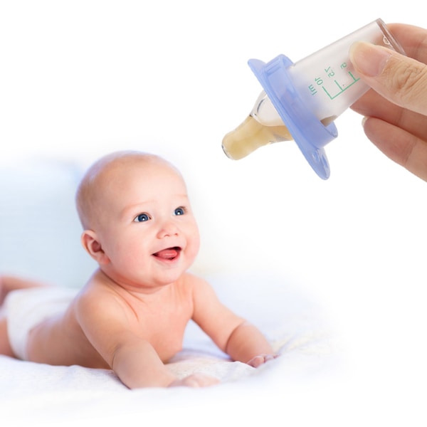 brystvorte type baby nyfødt spedbarn smokk mater flytende medisin dispenser