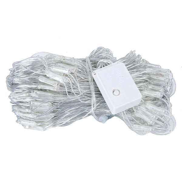 3x2m Distinkt 320LED Nettlys LED Mesh Lys Dekorasjon for Hjem Fest Innendørs Utendørs EU-Plugg 220V Blå