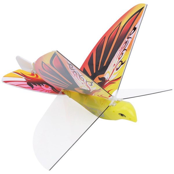RC Flygande Fågel Leksak Hög Simulation 2.4GHz Fjärrkontroll EBird Barn Leksak (Orange)