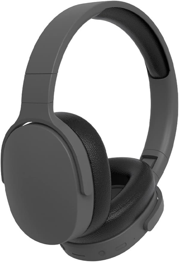 Trådløst Bluetooth-headset Reduktion Justerbart Trådløst Headset Bluetooth 5.1 Stereo Over-Ear til Sport Sort