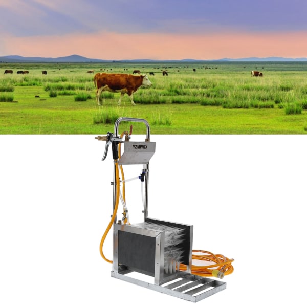 Regnskor Automatisk Scrubber Stövlar i rostfritt stål Rengöringsmaskin för boskapsgård