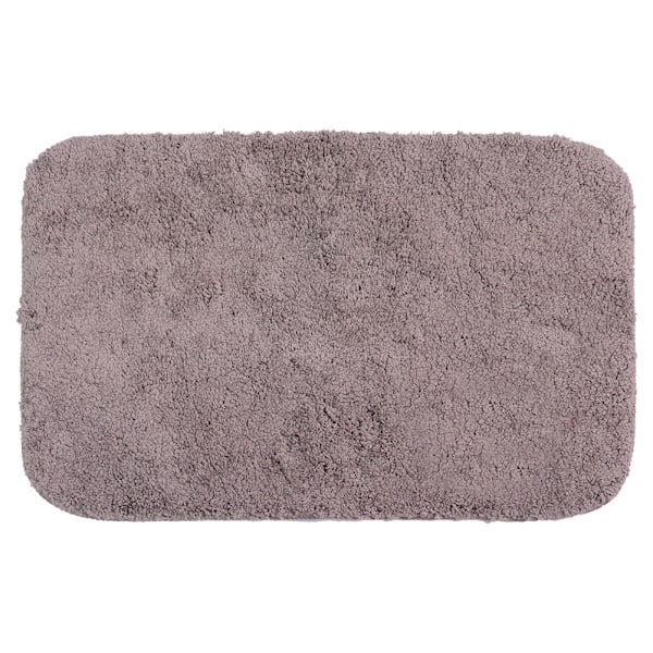 Mjuk och bekväm tjock badrums- och köksgolvmatta Halksäker golvmatta för hemmet Brun 50x80cm