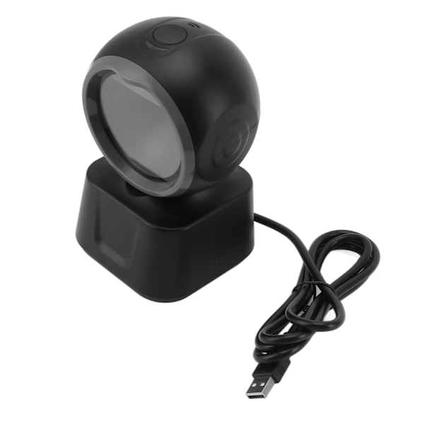 Stasjonær strekkodeskanner 1D 2D QR Omnidirectional håndfri automatisk bildesensing USB for detaljhandel dagligvarebutikk