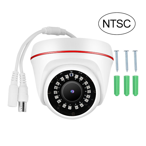High Definition 4-i-1 Infrarød Nattesyn CCTV Analog Vandafvisende TVI/AHD/CVI/CVBS Dome Kamera