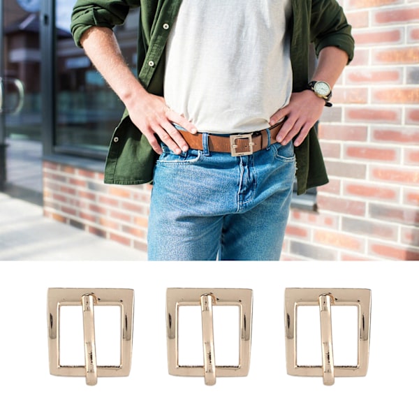 20Pcs Belt Buckle Alloy Material Sturdy Durable Fixed Clothing Accessories Small Buckles