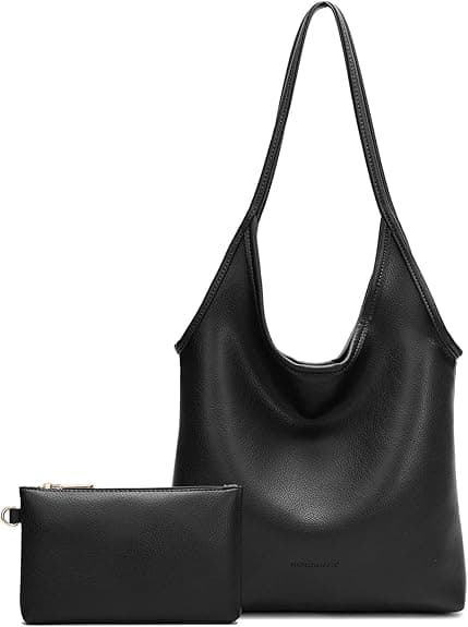 Slouchy Hobo Väskor för Kvinnor Mjuka Designer Axelväskor Dam Topphandtag Handväska