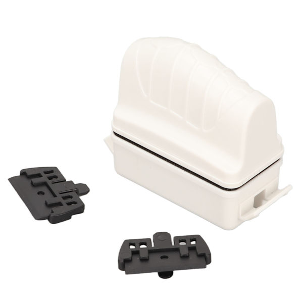 Magnetisk algskrapa flytande dubbelsidig repfri akvarium stark magnetisk rengöring för akvarium fisk tank vit
