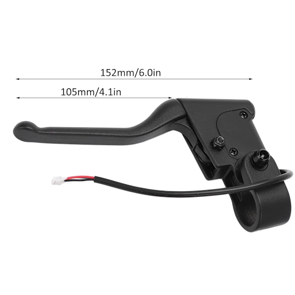 1 par elektrisk sparkesykkel bremsehåndtak i aluminiumlegering, bremsehåndtak for sparkesykkel, venstre og høyre, for Xiaomi M365, for Ninebot MAX G30